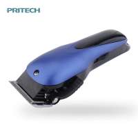 PRITECH LCD Display Stainless Steel Blade Hair Cutting Machine Professional Cordless Hair Clipper